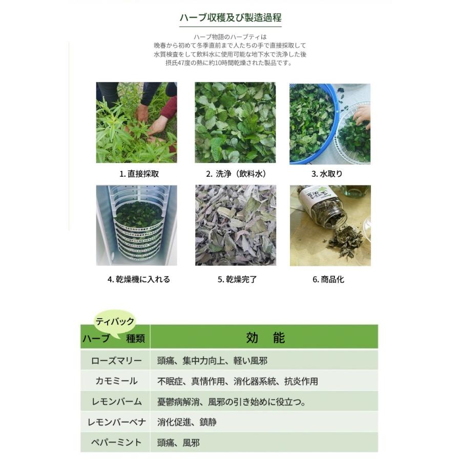 ハーブ茶ティーバック5種中 1個選び ハーブティ 無農薬農産物 お茶 ティー 茶 ギブト 香り 手作り カモミール ローズマリー ハーブ物語 Sbc18 Hb 005 韓国商品館 通販 Yahoo ショッピング