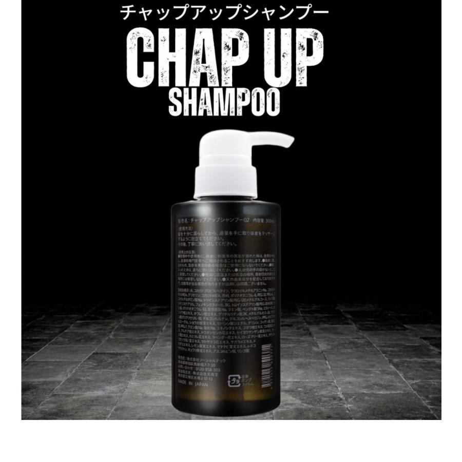 チャップアップ（CHAP UP） メンズ シャンプー chap up 1本 頭皮 300ml