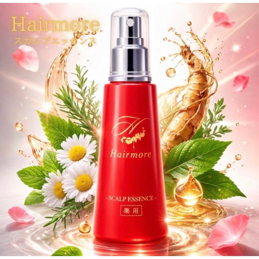Hairmore  ヘアモア　育毛剤  6万円分　本日限り 薬用】ヘアモア（Hairmore）スカルプエッセンス｜女性専用の育毛剤