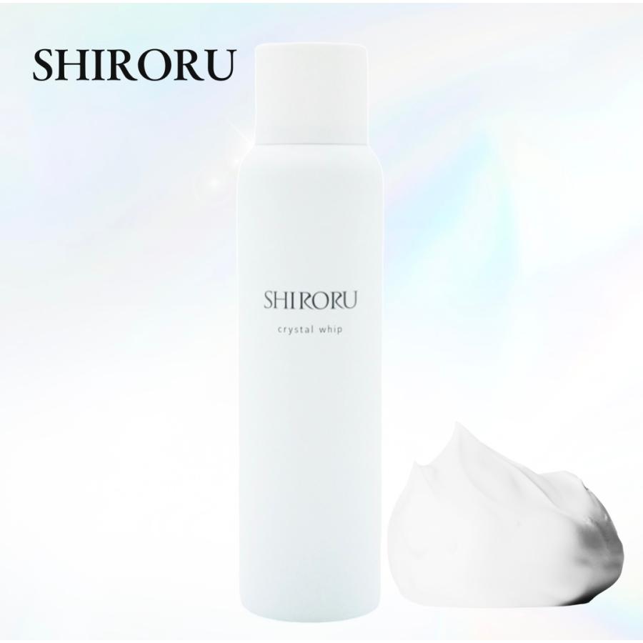 SHIRORU シロル クリスタルホイップ(炭酸 泡洗顔 / 炭酸洗顔 SHIRORU シロル クリスタルホイップ(炭酸 泡洗顔 / 炭酸洗顔