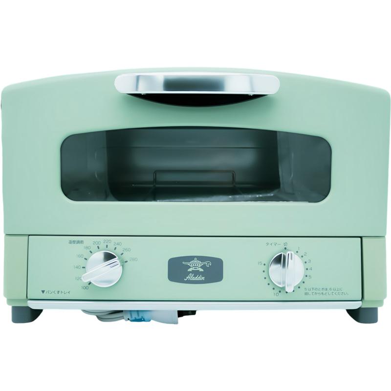 アラジン グラファイトトースター グリーン AETGS13CG AET-GS13C アラジン グラファイトトースター グリーン AETGS13CG AET-GS13C