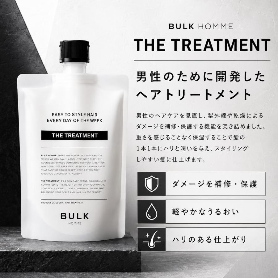 BULK HOMME（バルクオム） シャンプー 2点 トリートメント 2点