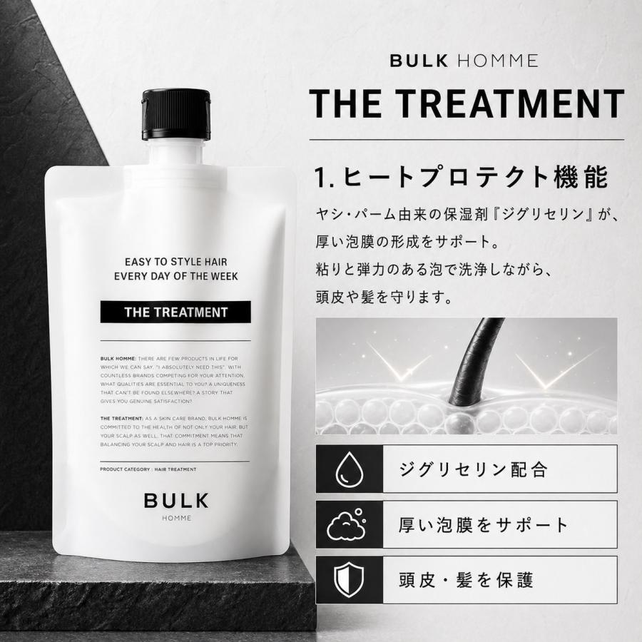 BULK HOMME（バルクオム） シャンプー 2点 トリートメント 2点