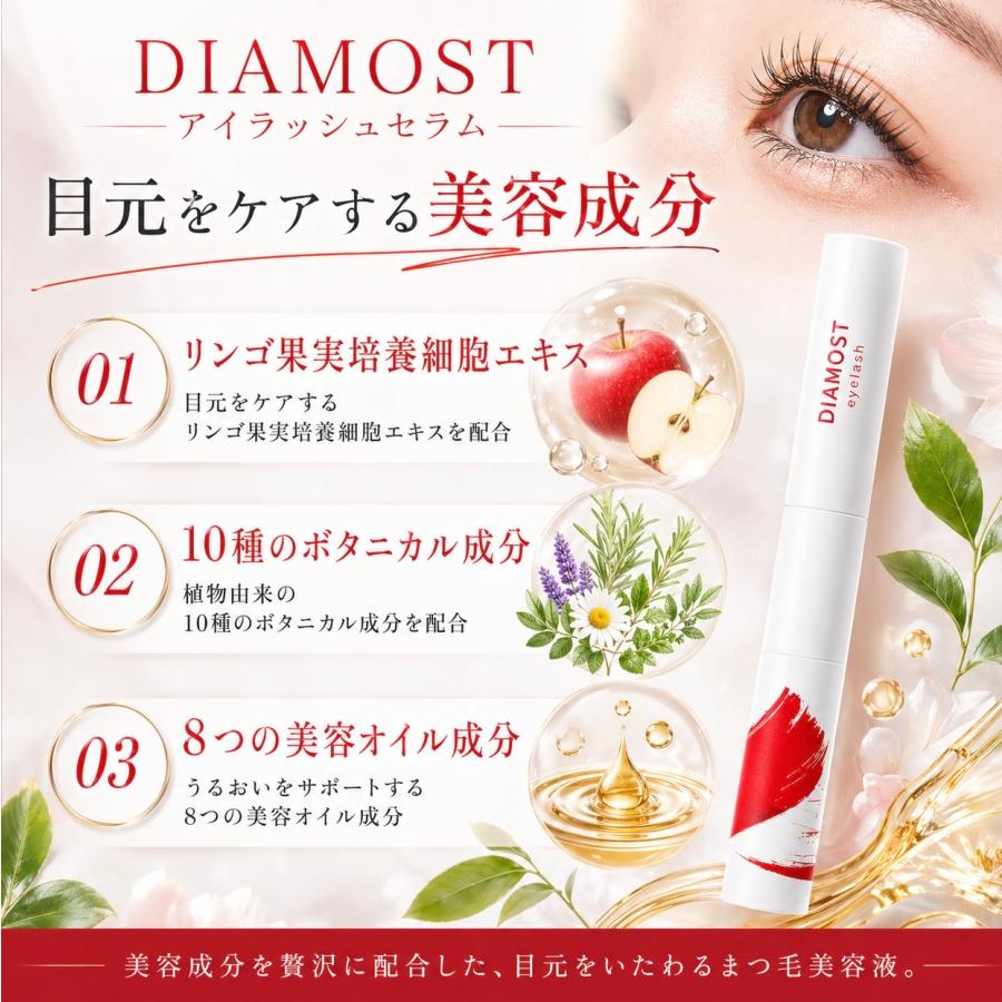 さくらの森 ディアモスト まつ毛美容液 アイラッシュ リノクル