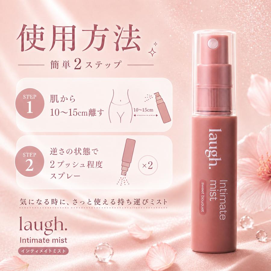 ラフドット laugh. デリケートゾーン スプレー 14ml ミスト vio