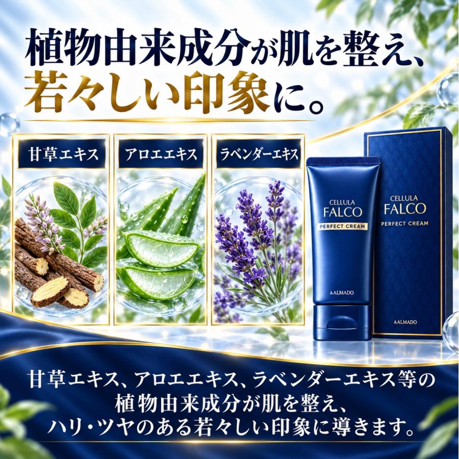CELLULA チェルラーファルコ アルマード falco クリーム 3本 メンズ