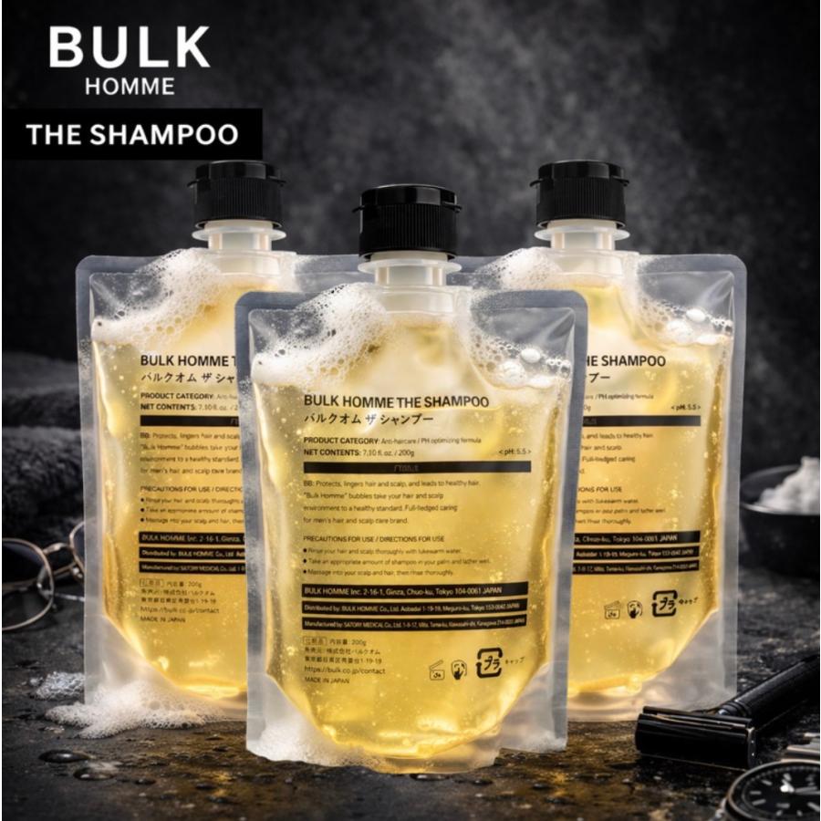 バルクオム シャンプー 3袋 BULK HOMME THE SHAMPOO ザ シャンプーの画像