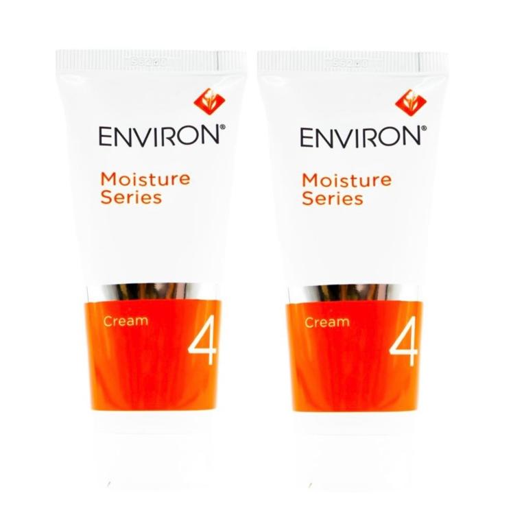 2本　エンビロン ENVIRON　モイスチャークリーム4 60ml ENVIRON（エンビロン） モイスチャー クリーム4 60g 2本 保湿クリーム