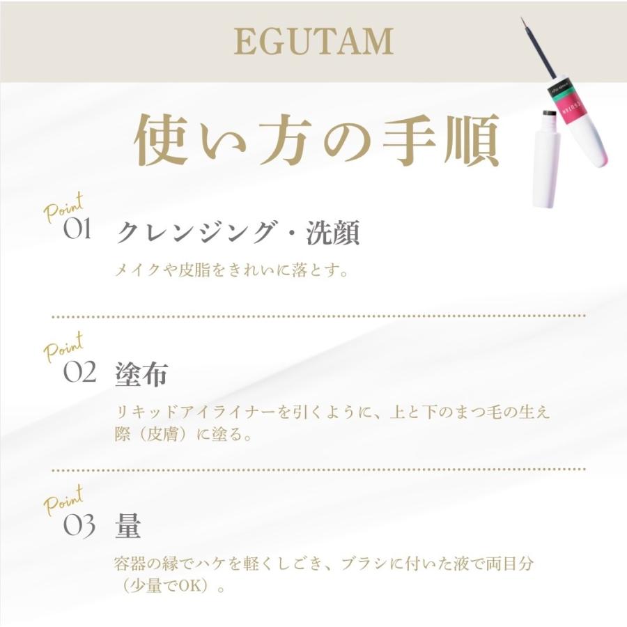アルマダスタイル エグータム まつげ美容液 毛 2本 正規品 egutam