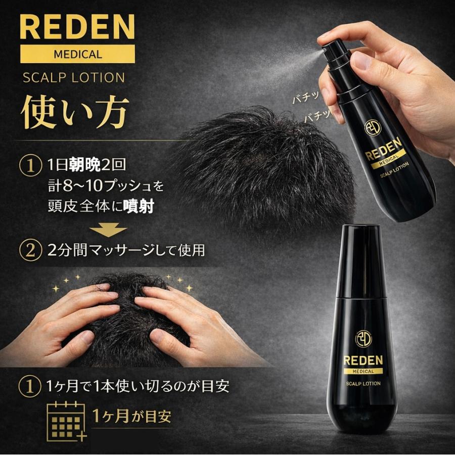 REDEN（リデン） 育毛剤 redenリデンシル 薬用 ローション 医薬部外