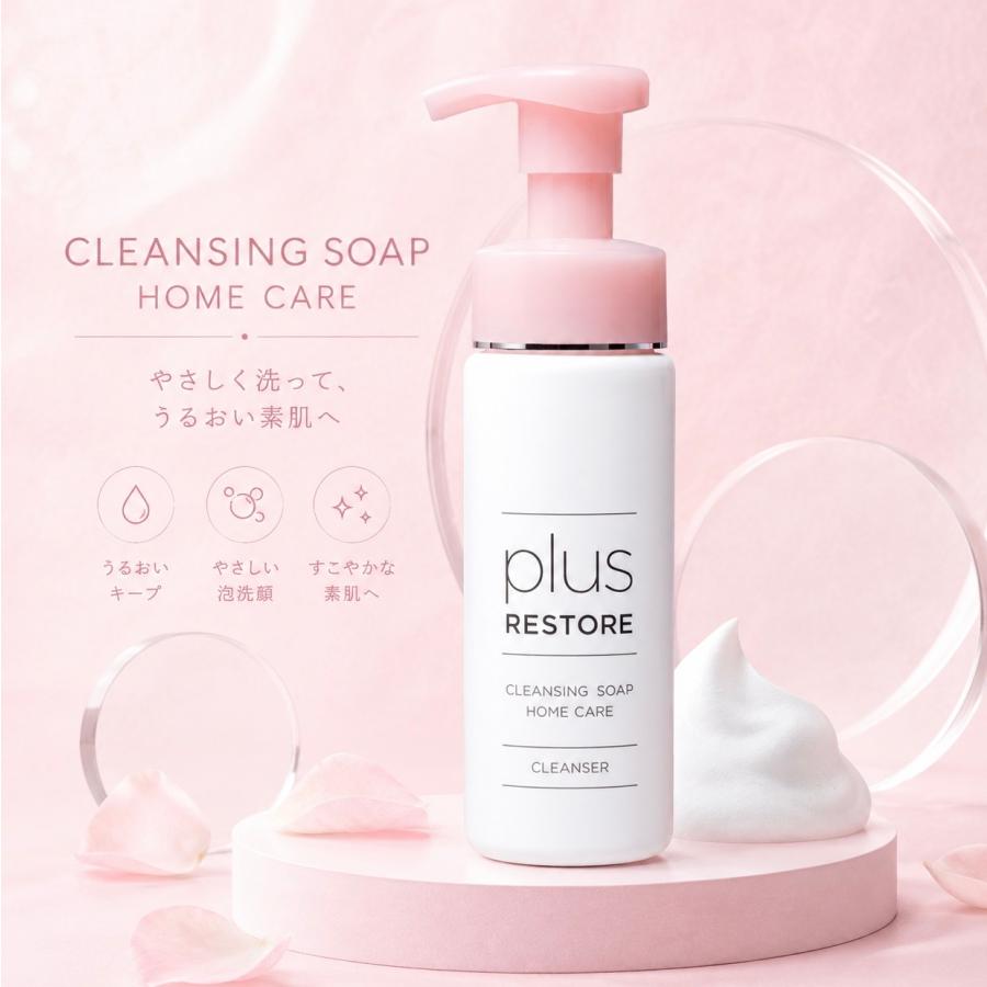 plus RESTORE（プラスリストア） 洗顔 クレンジング puls restore