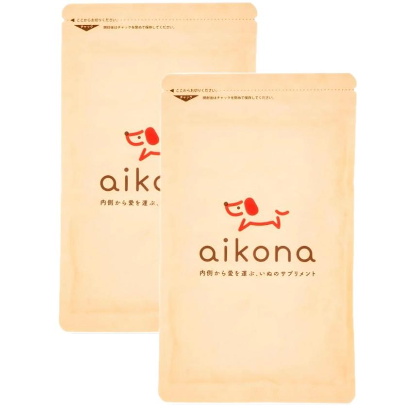 aikona 犬用サプリメント 60g あいこな aikona 犬用 サプリメント 60g 2袋 腸活 アイコナ : これが