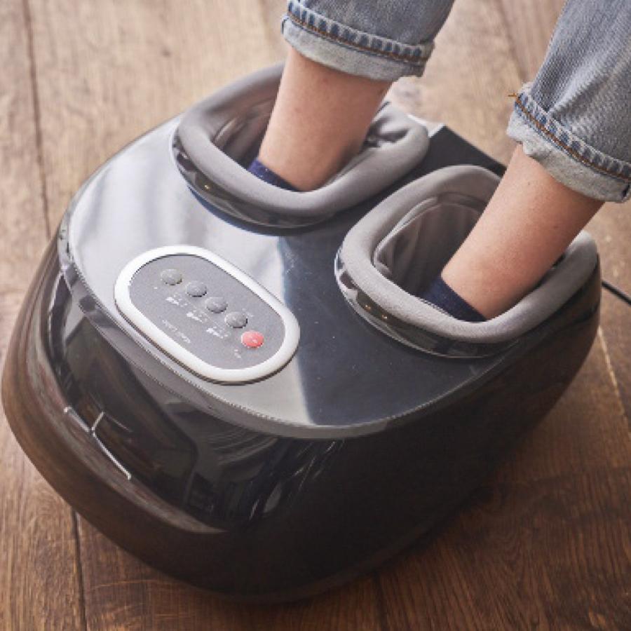 Medi Labo 多機能 コンパクト フットマッサージャー ヒーター付き
