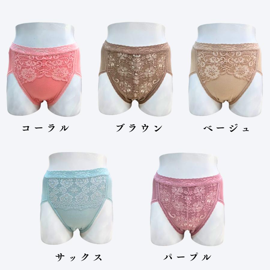 尿漏れパンツ 女性 大きいサイズ 5L 失禁ショーツ レディース ショーツ
