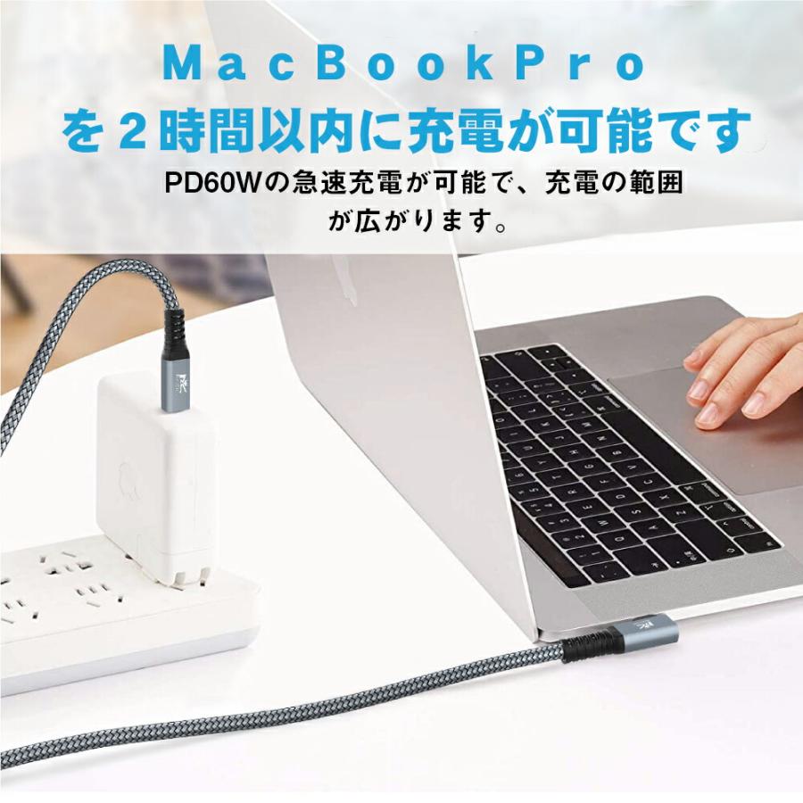 RoiCiel USB-C to LINKケーブル VRヘッドセットおよびゲームPC用の高速