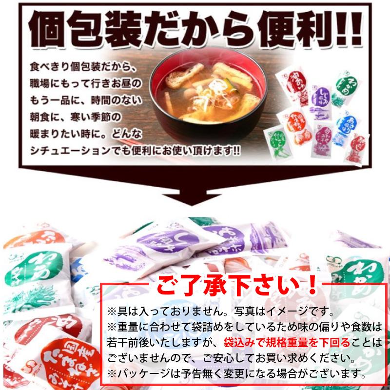 即席 国産みそ汁 生みそタイプ  5種より選べる720ｇ（約50食）　味噌汁 しじみ 油あげ 合わせみそ etc ゆうパケット便 送料込｜korezo-h｜02