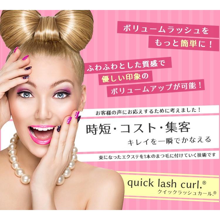 クイックボリュームラッシュ　セット エクステンション ＞ ボリュームラッシュ ＞ 抗菌ブラックボリューム
