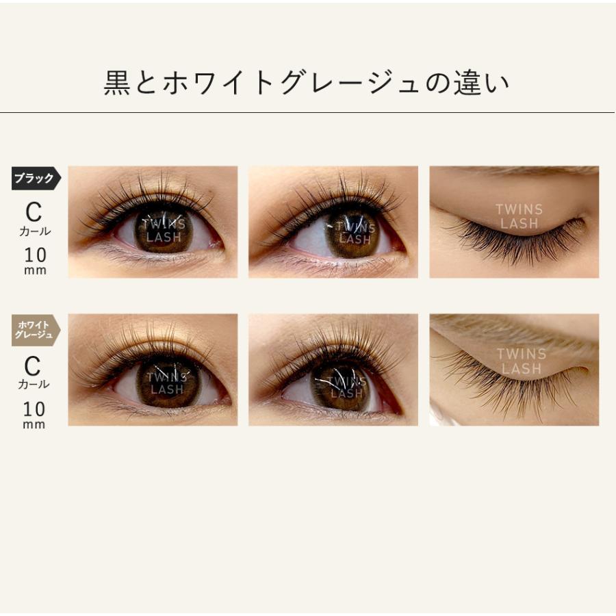 まつげエクステ ツインズラッシュ 12本束 マツエク : まつげエクステ