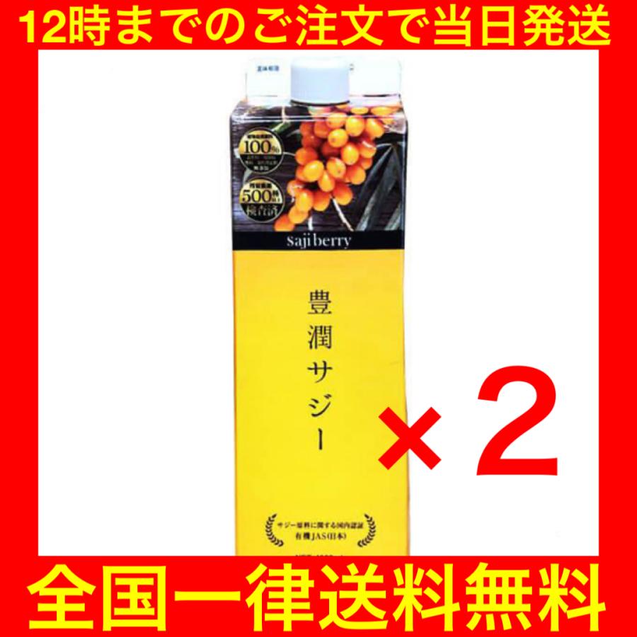 豊潤サジー 1000mL 紙パック 2本 サジージュース : こりき丸 豊潤サジー 1000mL 紙パック 2本 サジージュース : こりき丸