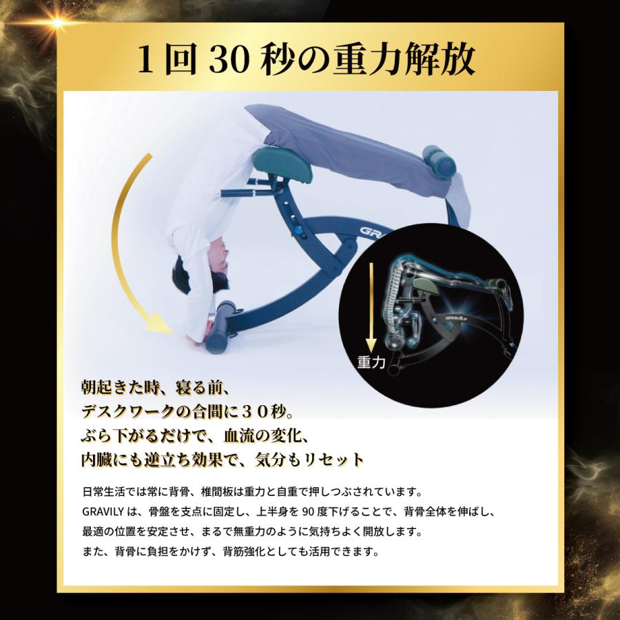 腰痛 対策 器具 武尊さん愛用 片山晋呉さん愛用 特許取得済 GRAVILY
