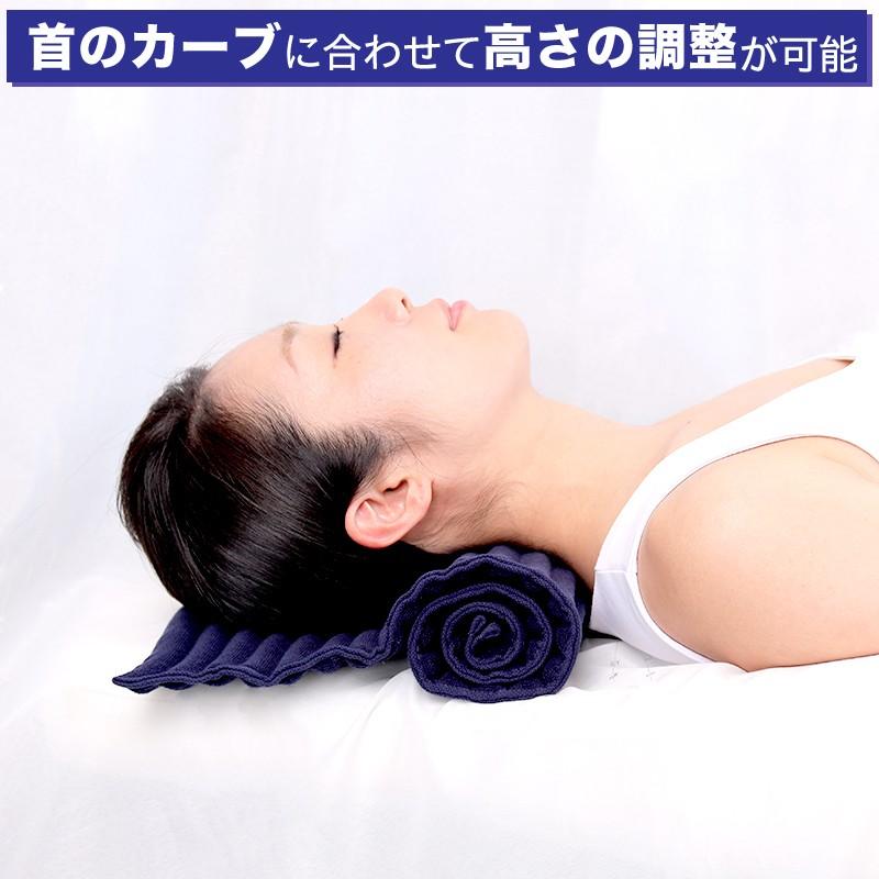 コリ吉ロール2  グレー 楽天市場】ストレートネック 枕【コリ吉ロール2】 幅40cm 高さ