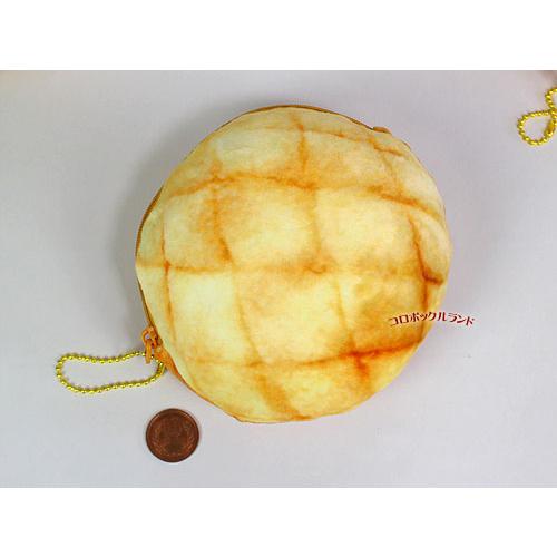 まるでパンみたいなもちもちポーチ（メロンパン） : コロボックル