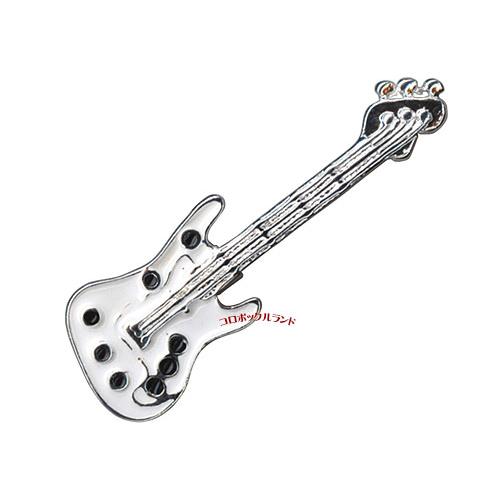 ギターピンバッジ（ホワイト・ブラック） : コロボックルランド ヤフー