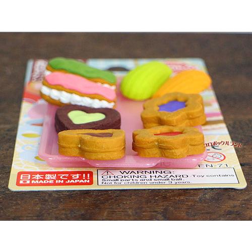 イワコーおもしろ消しゴム(クッキーセット） : コロボックルランド