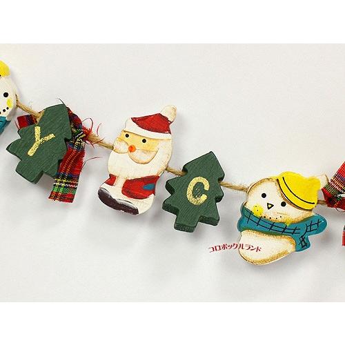 クリスマスロゴガーランド メリークリスマス コロボックルランド ヤフー店 通販 Yahoo ショッピング