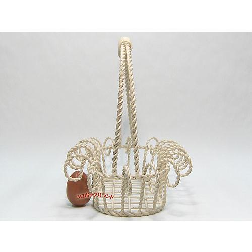 アンティーク調アイアンバスケット : コロボックルランド ヤフー店