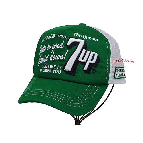 7UPメッシュキャップ（B） : コロボックルランド ヤフー店
