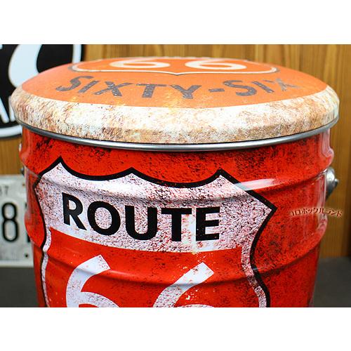 ペール缶スツール（R66-ORANGE） : コロボックルランド ヤフー店