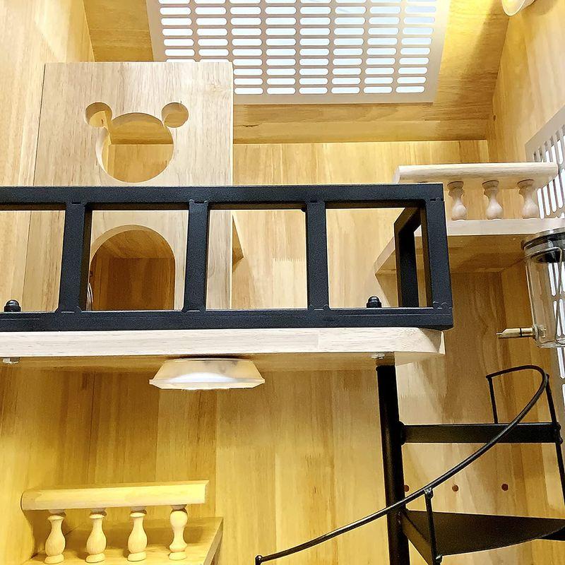上等な上等なチンチラゲージセット 小動物飼育ケージ ゲージ 木製 135? RP-135-B 温室、飼育ケース 新タイプ国産 組立式 アクリルケージ モモンガ 75cm 給水ボトルと専用スノコとステッカーがつきます