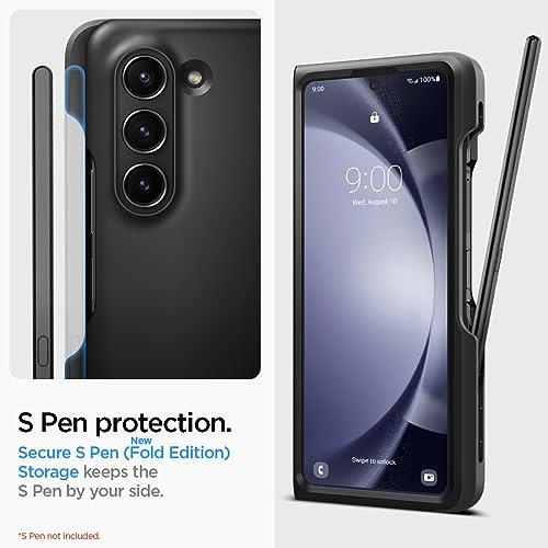 Spigen Galaxy Z Fold5 ケース Sペン収納  SC-55D | SCG22  超薄型 超軽量 耐衝撃 ワイヤレス充電 対応 さらさら マット仕上げ レンズ保護 指紋防止｜korokoro-shop｜04