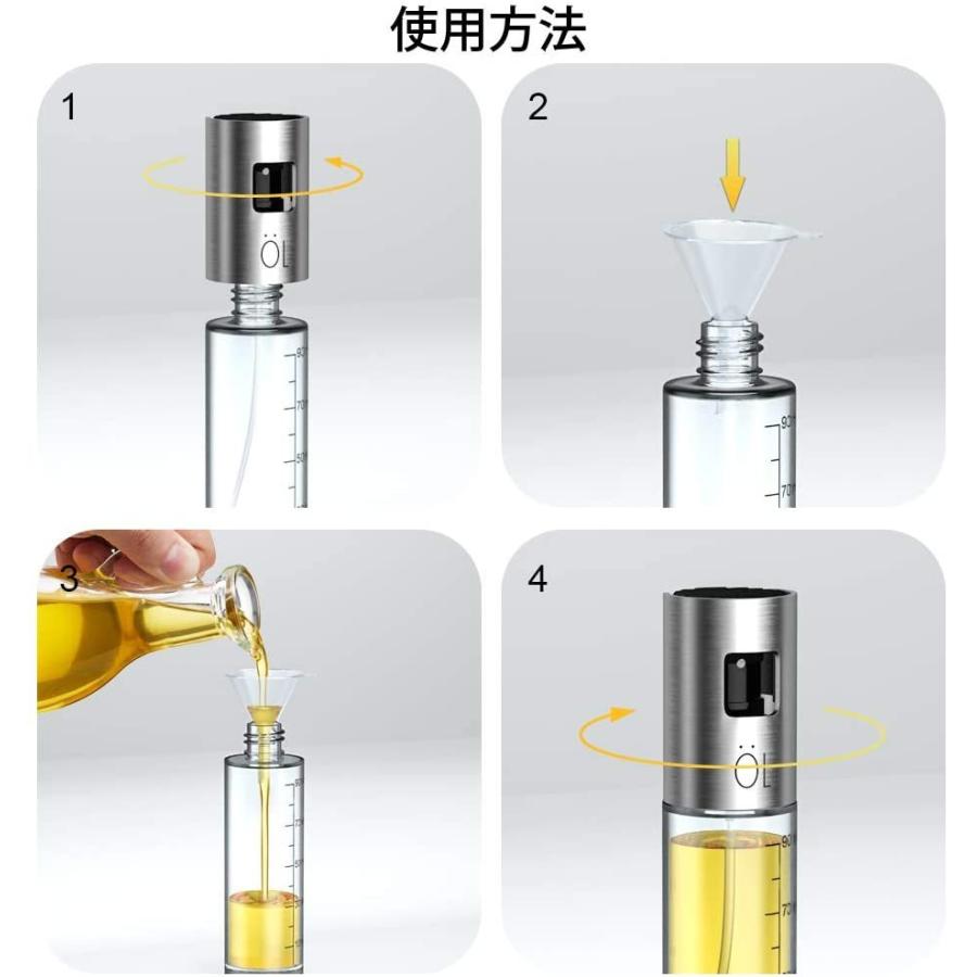 クーポン対象外 オイルスプレー スプレーボトル おしゃれ オイルポット 醤油さし 料理用100ml 詰め替え容器 サラダオイル オリーブオイル 醤油 酢適用 Discoversvg Com