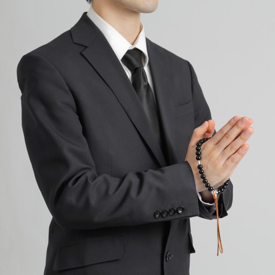 ネクタイ 礼服 黒ネクタイ 数珠セット 葬式 冠婚葬祭 19 03 19 700 コルハ 通販 Yahoo ショッピング