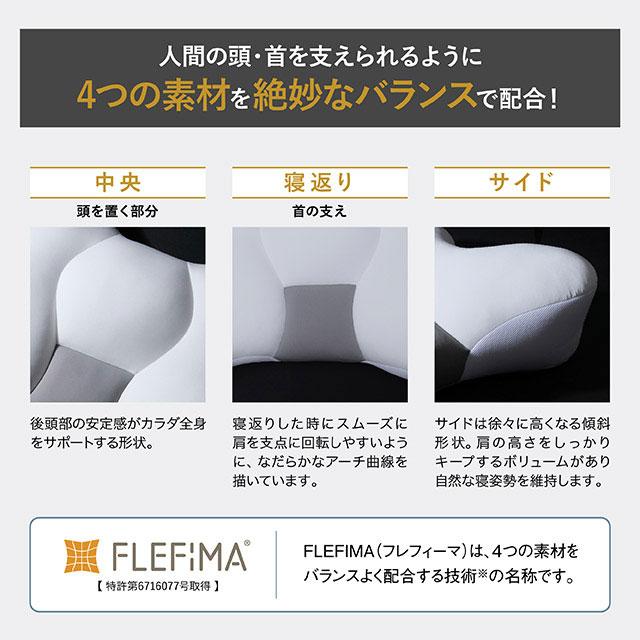 特許技術採用 X型状枕 睡速1.0 フィットするX型形状枕 日本製 特許技術