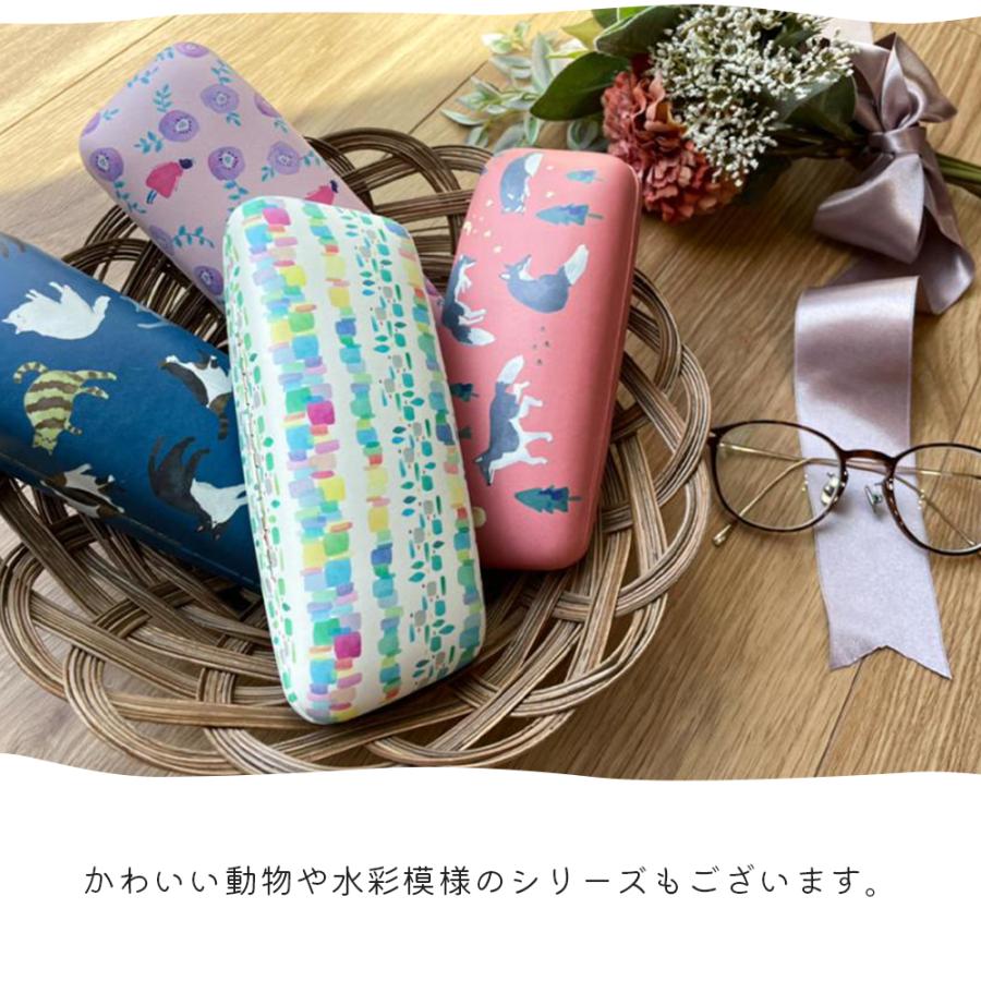 メガネケース ハード ギフト プチギフト 退職 おしゃれ スリム コンパクト メガネ収納ボックス 持ち運び 猫 眼鏡ケース マグネット レディース メンズ |  | 03