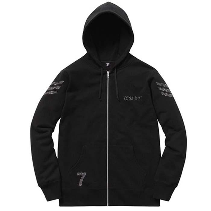 新作 送料無料 BOUNCE バウンス 3色 ミリタリー7番 ラインストーン