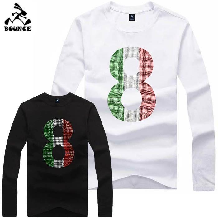 新作 送料無料 Bounce バウンス Italy No 8 イタリア８番 ラインストーンロゴ メンズ ながそで 長袖ｔシャツ Disco J Bou 19fw Long6 ストリートファッションbounce 通販 Yahoo ショッピング