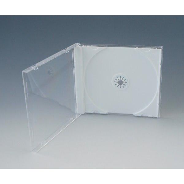 CDケース10mm厚 トレイカラー2色混合 セット販売 100枚（50+50）セット