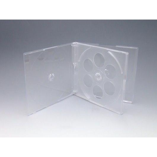 CDケース 4枚用 4CDケース 10mm厚 50個入 4ディスク : DVD・CDケース