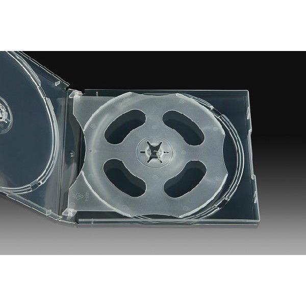 CDケース 4枚用 DVD/CD4枚用 PPケース 100個 : DVD・CDケース卸