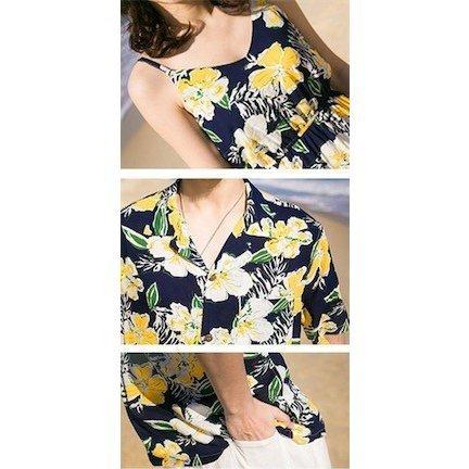 アロハシャツ メンズ 結婚式 親子コーデ ハワイ沖縄海旅行 ペアルック 父の日 親子 お揃い ワンピース 花柄リゾート 家族お Pa957 小坂商会 通販 Yahoo ショッピング