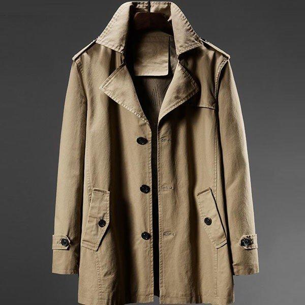 864円 正規代理店 スプリングコート メンズ トレンチコート ショートコート ライトアウター 3l 4l 5l 6l 4色 ネイビー グリーン 春服 春