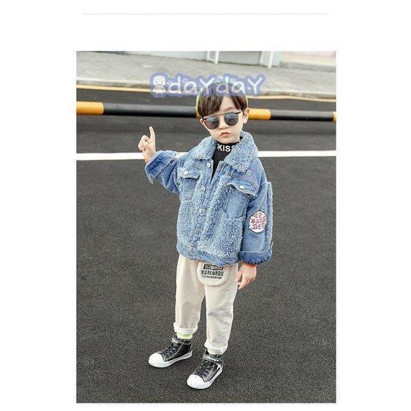 大流行中 厚手 デニムコート 子供 アウター ジャケット 男の子 キッズ 韓国子供服 裏起毛 110 160cm 学生服 オシャレ ジュニア 防寒 冬服 男の子 ショート丈 コート ジャケット コート サイズ 130 Www We Job Com