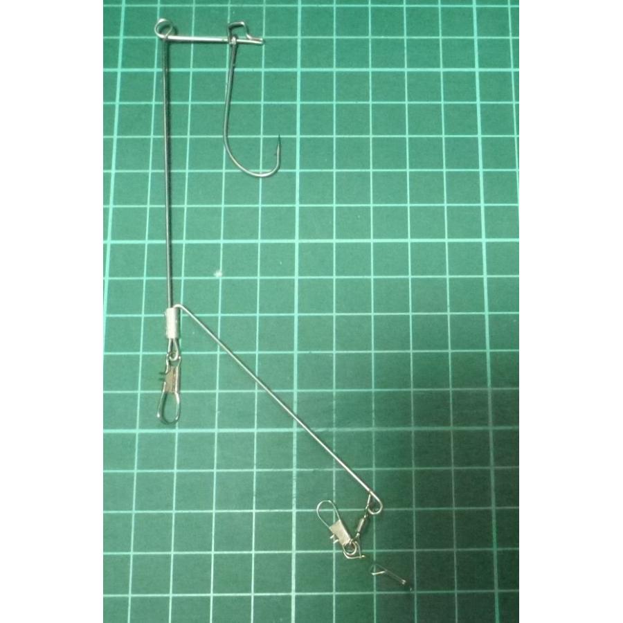 カットウ革命シングル スナップ ハリス止め両対応 本体のみ掛け針無し Kakumeis 考作釣具工房ヤフー店 通販 Yahoo ショッピング