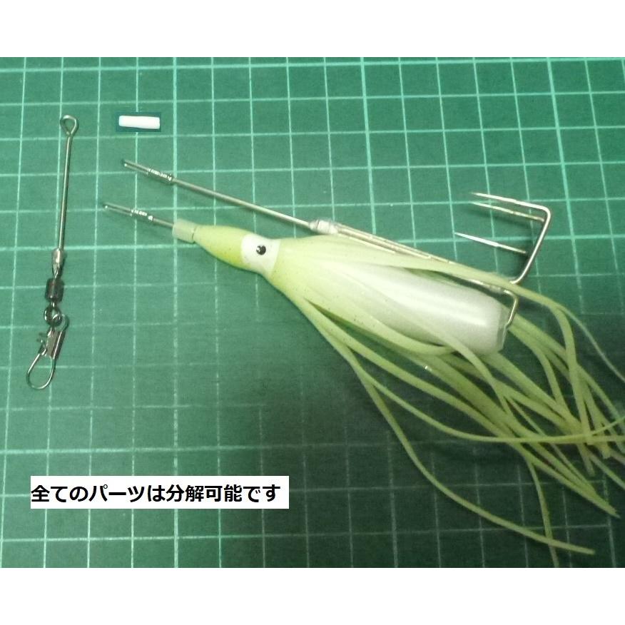 たこた タコ仕掛け タコ釣り タコちぇんじゃ〜フワフワたこベイタ〜2軸