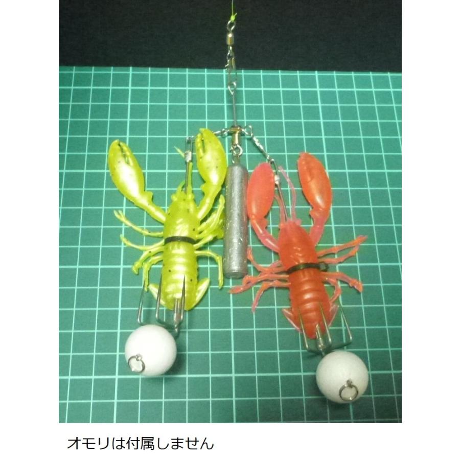 タコ仕掛け タコ釣り 誘惑タコテンヤ ワームバージョン(ワーム付属