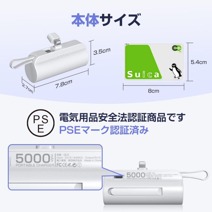 モバイルバッテリー 大容量 iphone用 充電器 超軽量 小型 モバイルバッテリー 大容量 iphone用 充電器 超軽量 小型